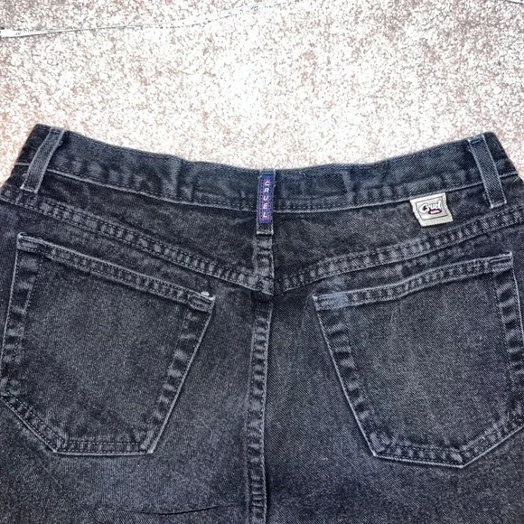 VTG Cruel Girl Slim Fit 15L Black Acid Wash, Y2K, High rise mom jeans 29" inseam - Picture 3 of 6